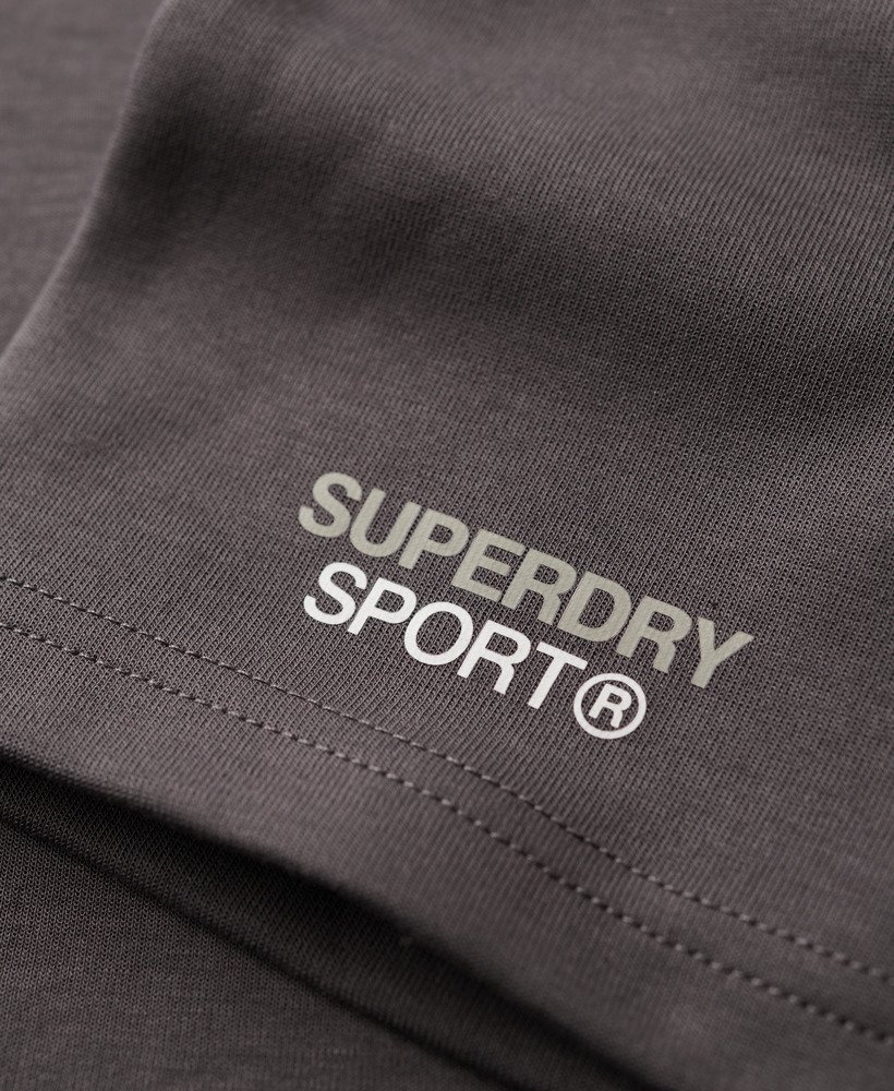spodenki sport tech logo tapered w kolorze ciemnoszarym