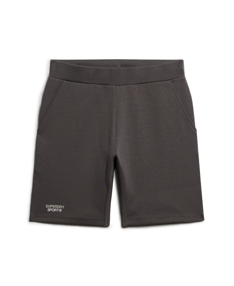 spodenki sport tech logo tapered w kolorze ciemnoszarym