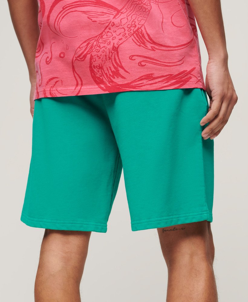 szorty vintage washed w kolorze zielonym do parasailingu