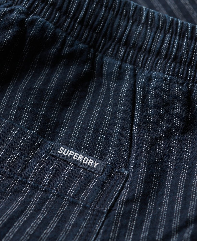 szorty bermudy indigo w kolorze twin ticking navy
