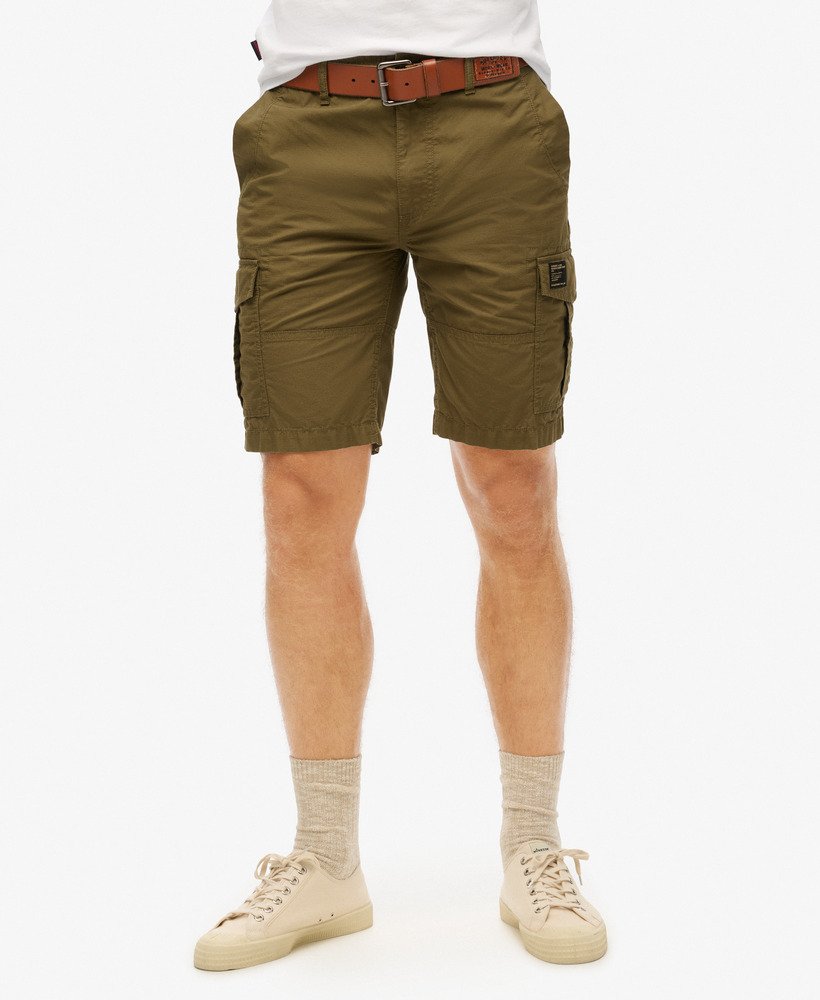 szorty cargo parachute w autentycznym kolorze khaki