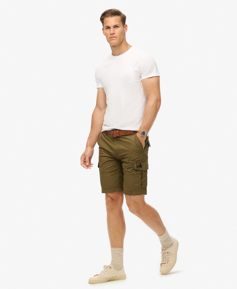 szorty cargo parachute w autentycznym kolorze khaki