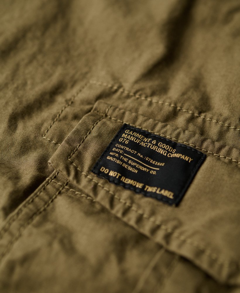 szorty cargo parachute w autentycznym kolorze khaki