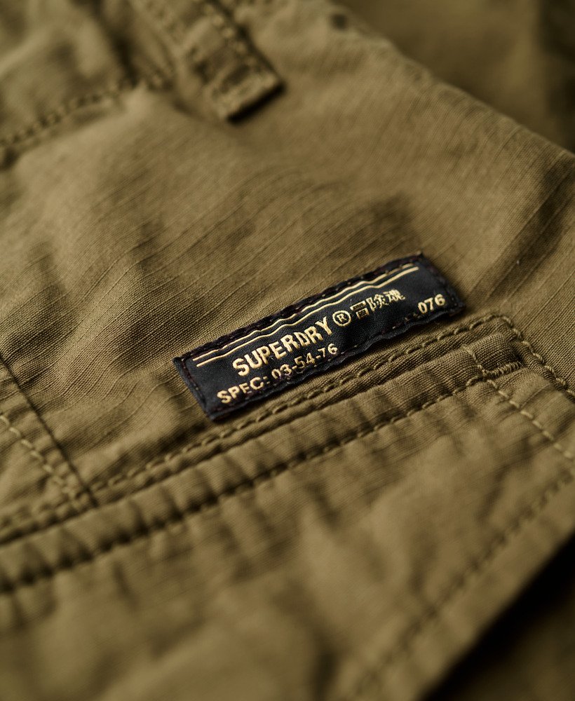 szorty cargo parachute w autentycznym kolorze khaki