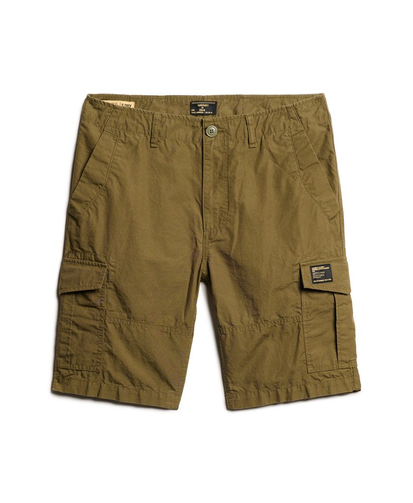 szorty cargo parachute w autentycznym kolorze khaki