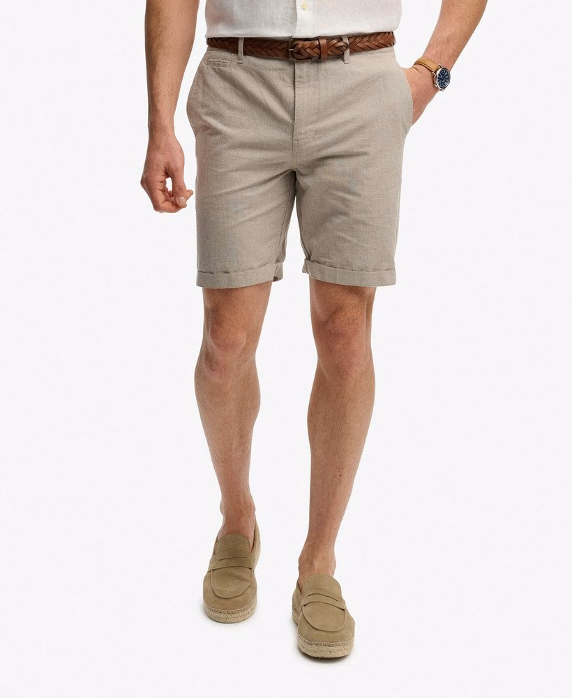 Szorty chino z teksturą premium
