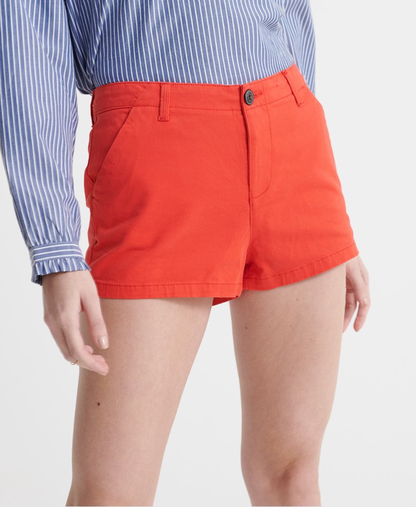 szorty chino hot w kolorze apple red