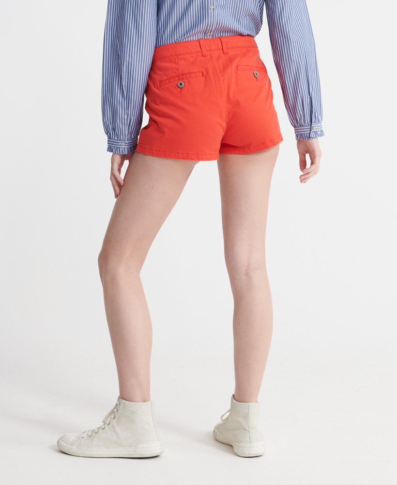 szorty chino hot w kolorze apple red