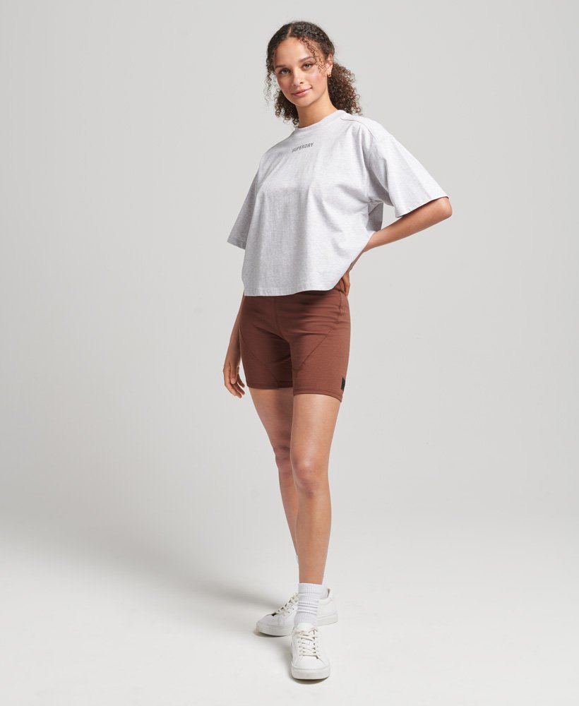 spodenki kolarskie tech cycling w kolorze rock brown