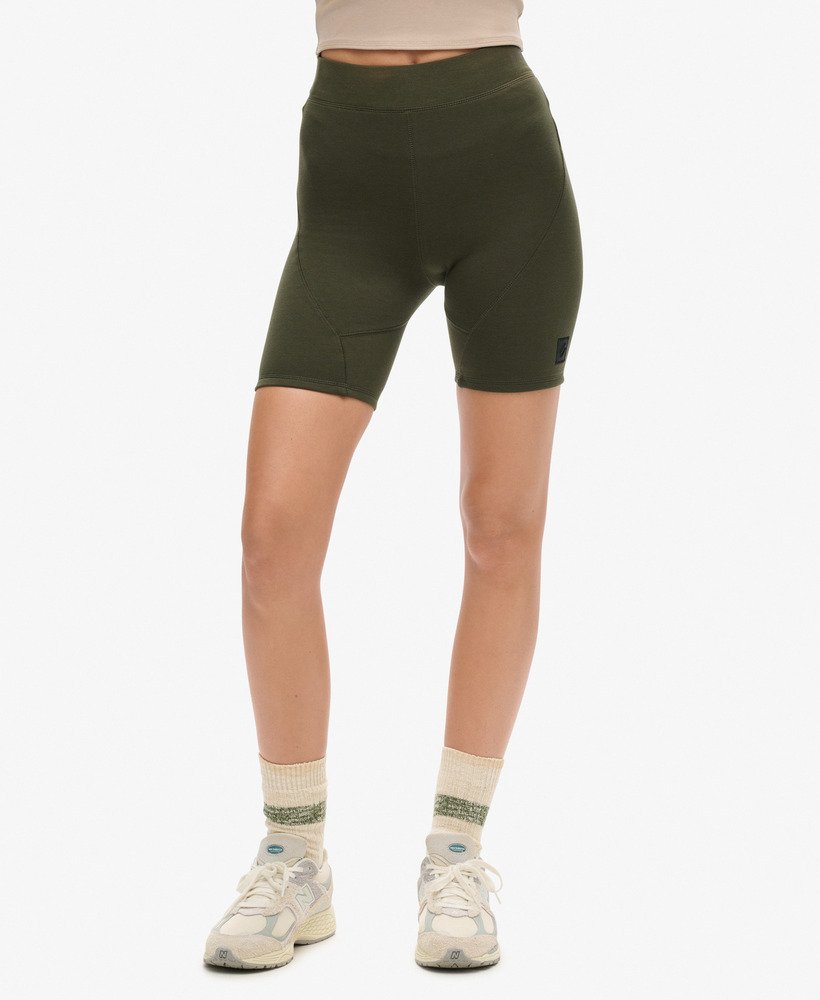 spodenki kolarskie tech cycling w kolorze dark moss