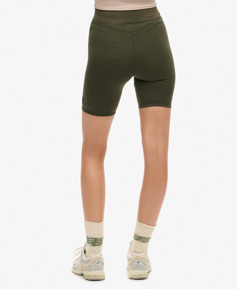 spodenki kolarskie tech cycling w kolorze dark moss