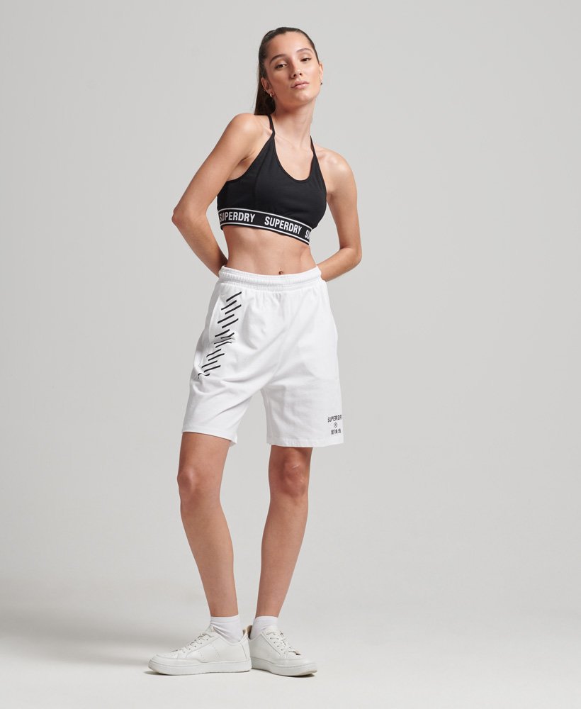 spodenki sportowe code core dla chłopców w kolorze optic