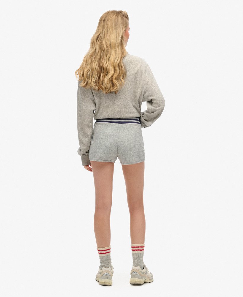 szorty vintage collegiate w kolorze athletic grey marl