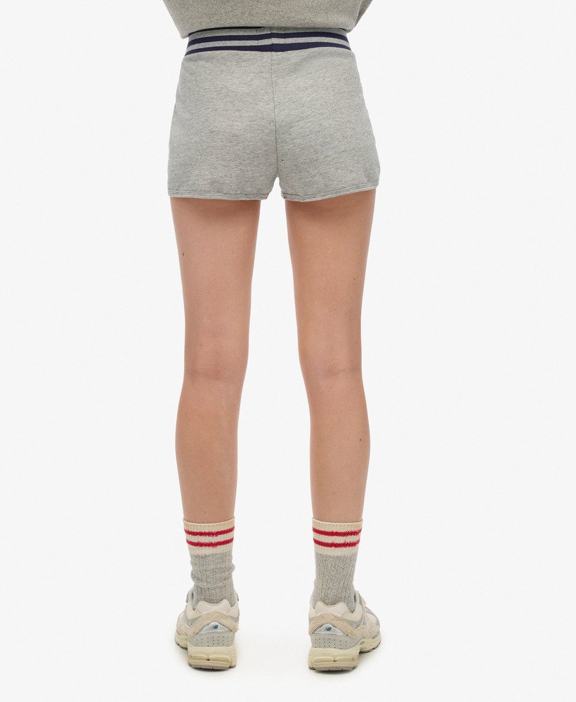 szorty vintage collegiate w kolorze athletic grey marl