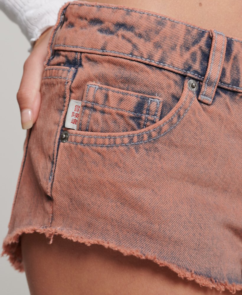 sprane szorty hot shorts w kolorze brzoskwiniowym