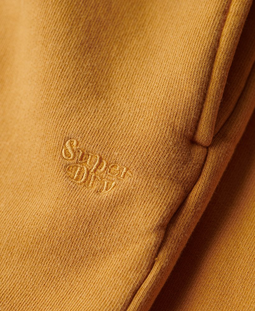 spodenki dresowe vintage wash w kolorze nugget gold