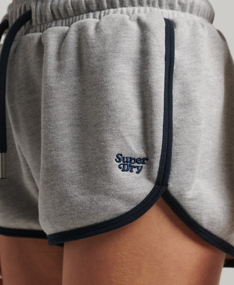 spodenki vintage jersey racer w kolorze szary melanŻeclipse navy