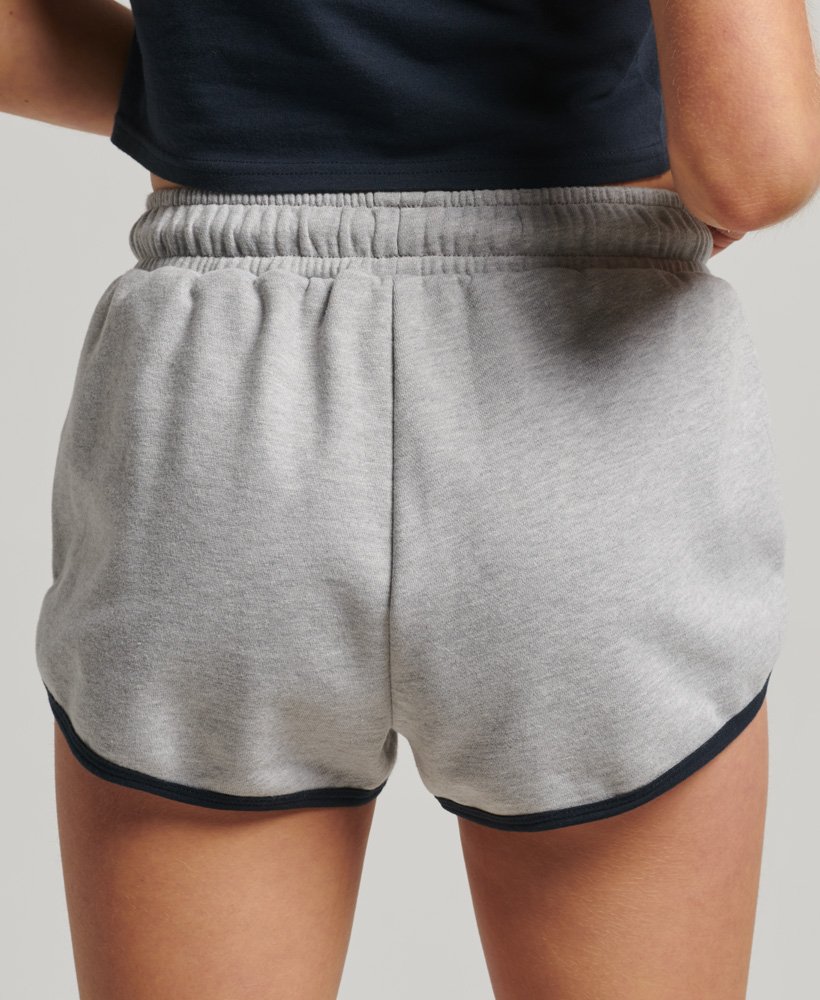 spodenki vintage jersey racer w kolorze szary melanŻeclipse navy