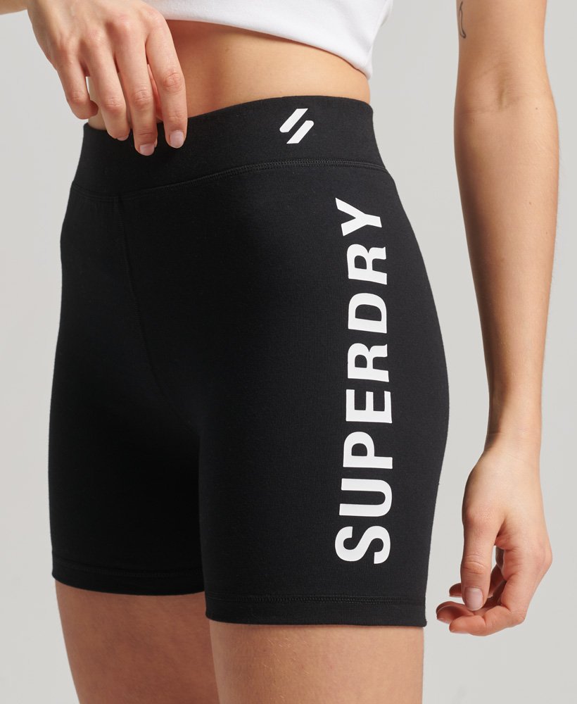 spodenki rowerowe code core sport w kolorze czarno-biaŁym
