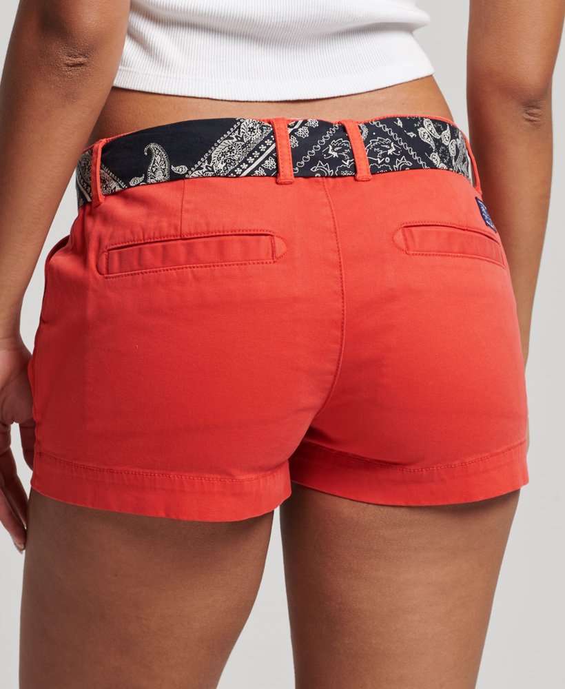 szorty chino hot w kolorze soda pop red