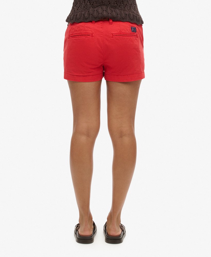 szorty chino hot w kolorze soda pop red