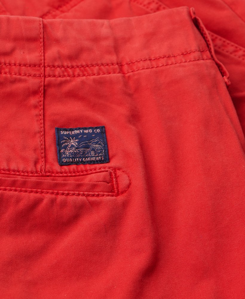 szorty chino hot w kolorze soda pop red