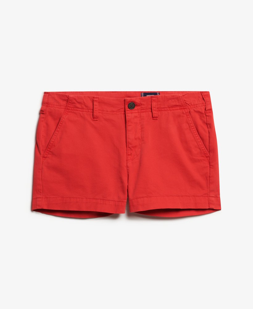 szorty chino hot w kolorze soda pop red