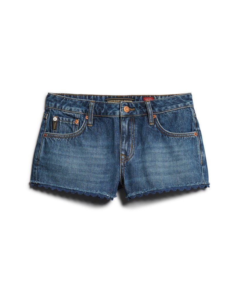 jeansowe szorty hot shorts w kolorze wheeler vintage blue