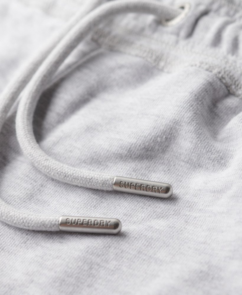 spodenki sportowe athletic essentials logo racer w kolorze glacier grey marl
