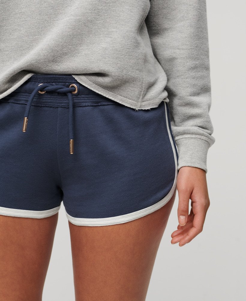 spodenki sportowe athletic essentials logo racer w kolorze mariner navy