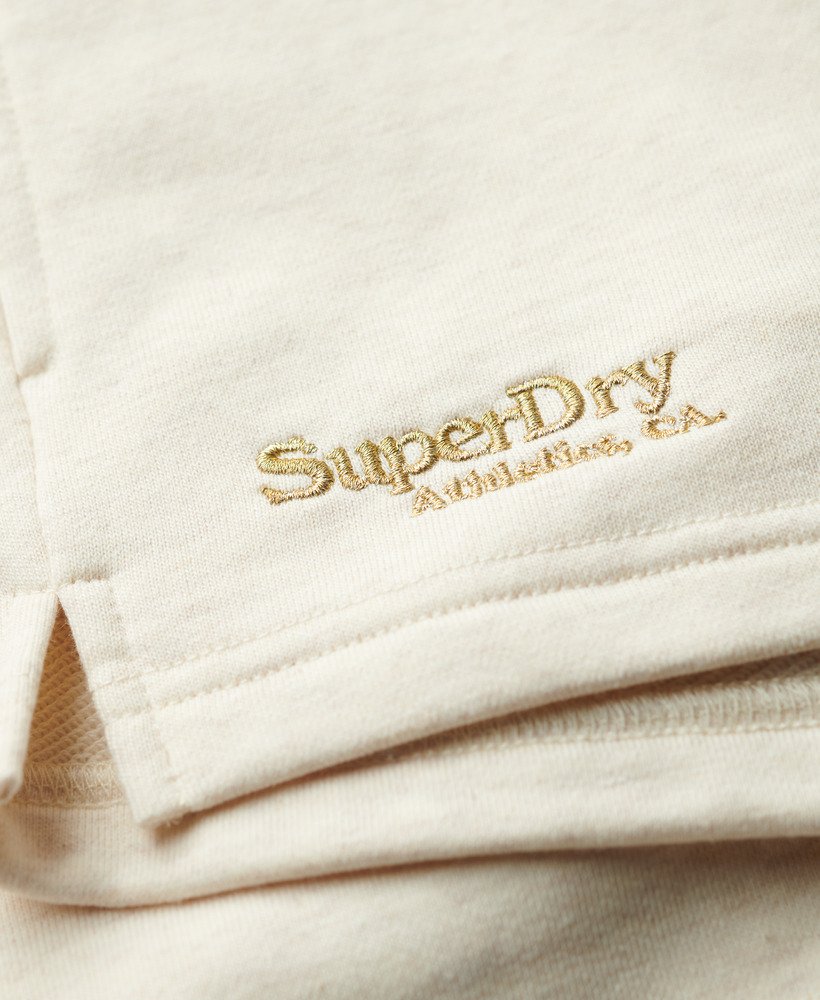 szorty essential logo w kolorze jasnobrązowym