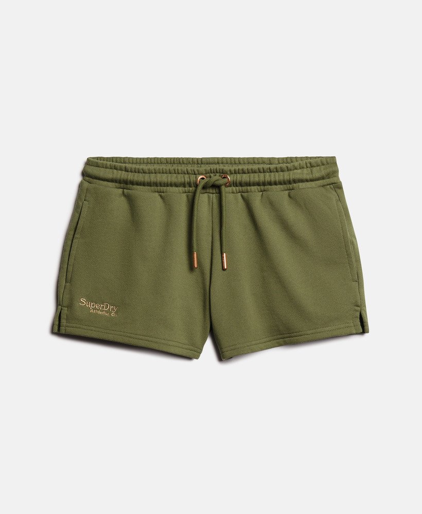 szorty essential logo w kolorze oliwkowym khaki