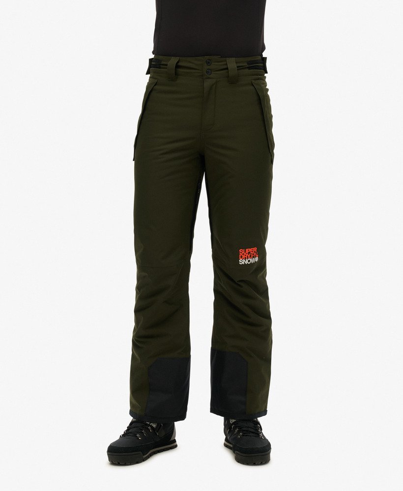 spodnie narciarskie freestyle core w kolorze oliwkowym surplus goods