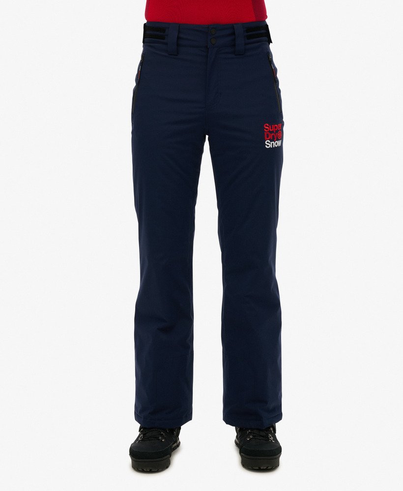 spodnie narciarskie slim w kolorze rich navy