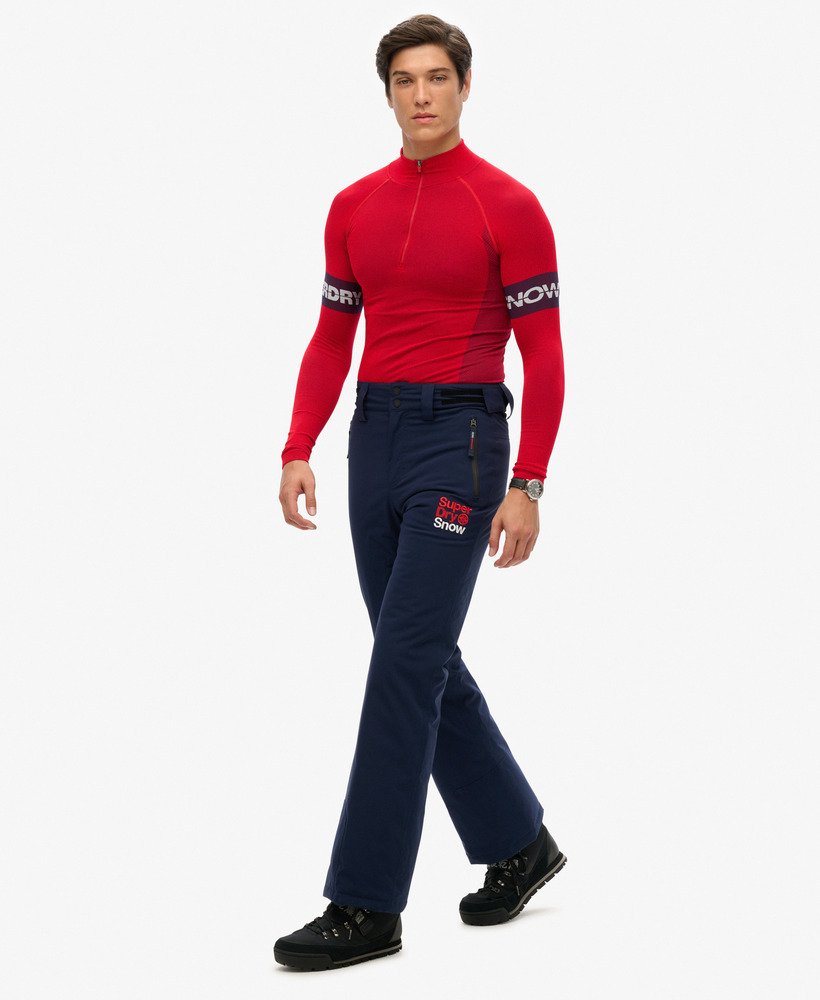spodnie narciarskie slim w kolorze rich navy