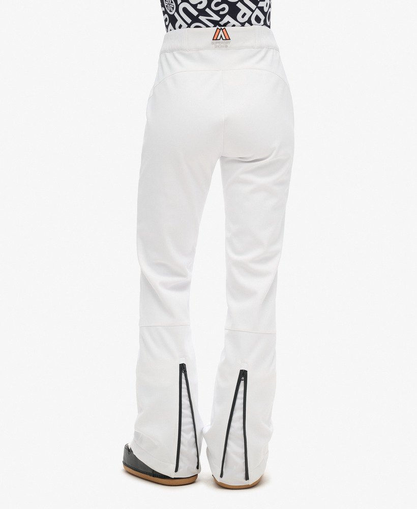 spodnie narciarskie typu softshell slim w kolorze optic