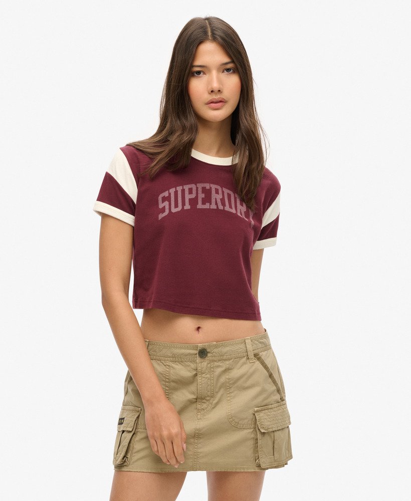 spódnica spadochronowa utility w kolorze stone wash taupe brown