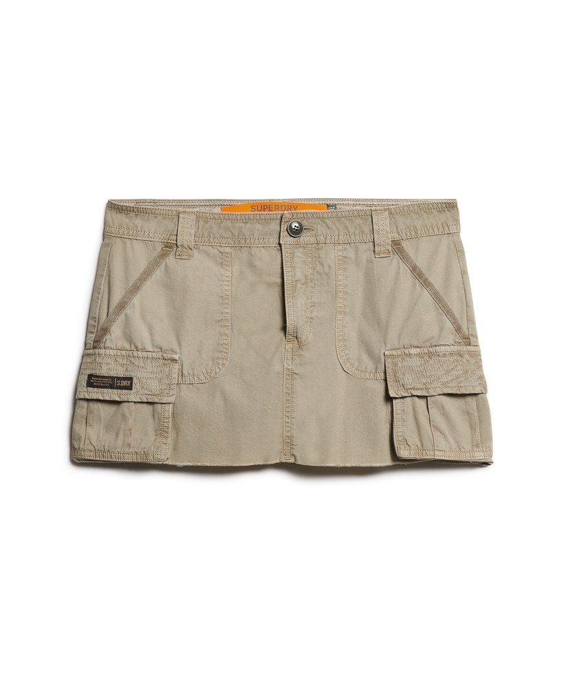 spódnica spadochronowa utility w kolorze stone wash taupe brown
