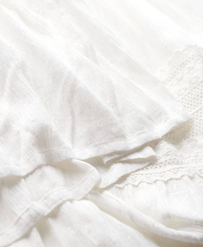 spódnica ibiza maxi w kolorze off white