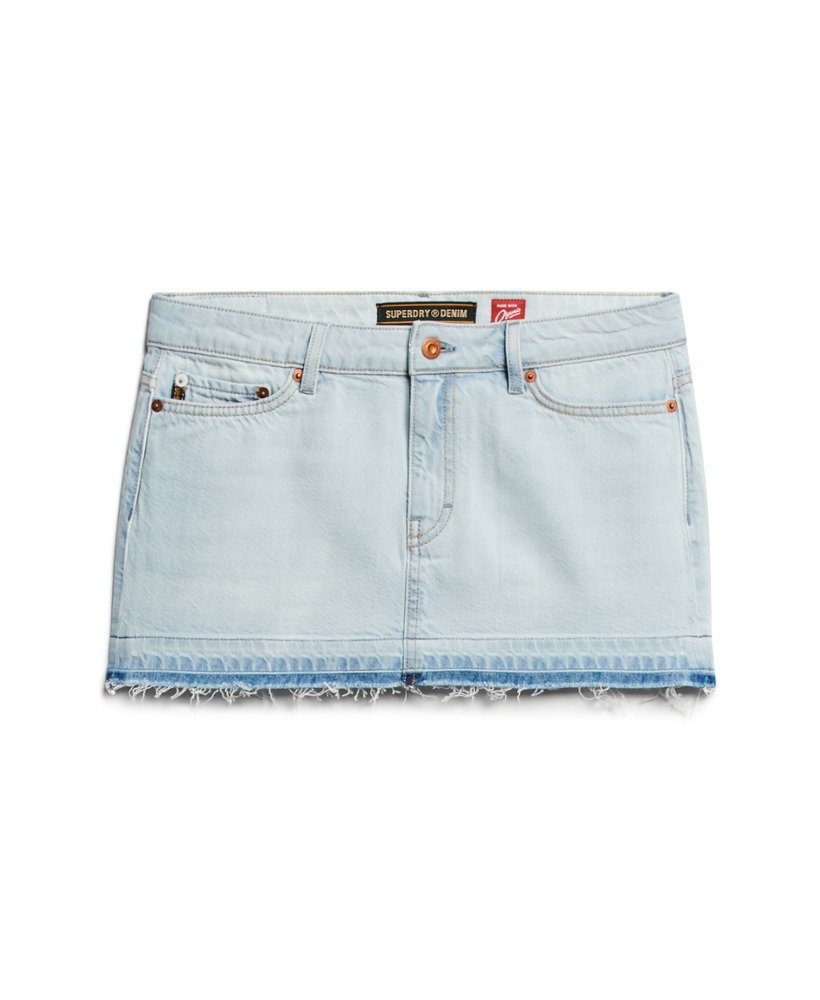 spódnica mini z jeansu w kolorze phoenix pale blue
