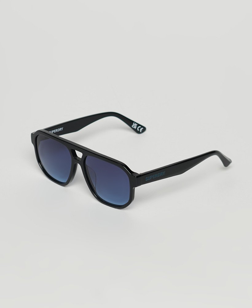 okulary przeciwsłoneczne sdr 70s aviator w kolorze czarnymniebieskim