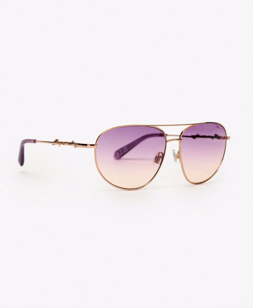 Okulary przeciwsłoneczne typu Aviator z soczewkami gradientowymi