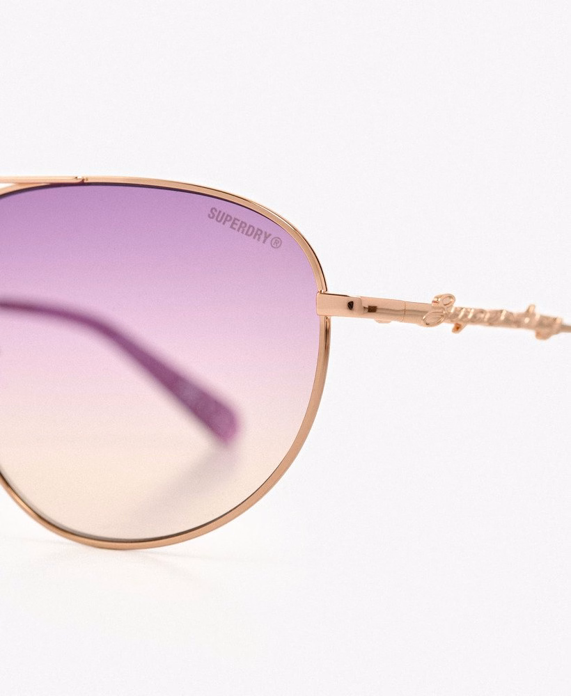Okulary przeciwsłoneczne typu Aviator z soczewkami gradientowymi