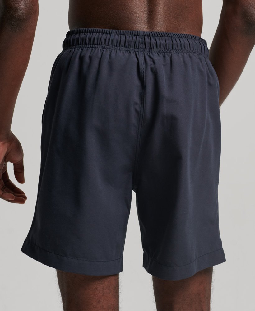 szorty kąpielowe core sport 17 cali z recyklingu w kolorze eclipse navy
