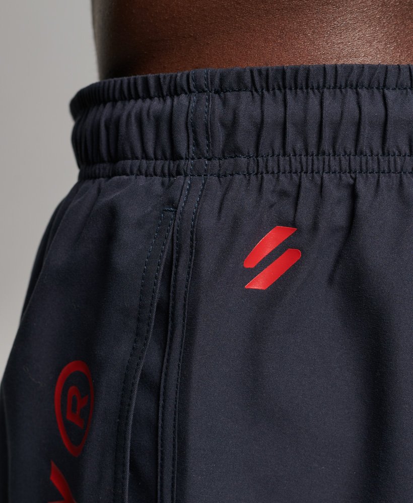 szorty kąpielowe core sport 17 cali z recyklingu w kolorze eclipse navy