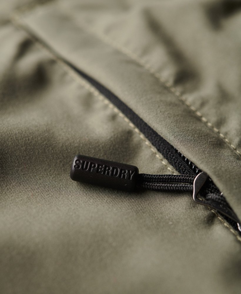 szorty kąpielowe premium z haftem 17 cali w kolorze jasnozielonym khaki
