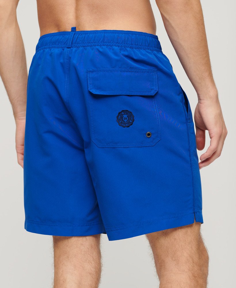 spodenki kąpielowe polo 17 cali z recyklingu w kolorze voltage blue