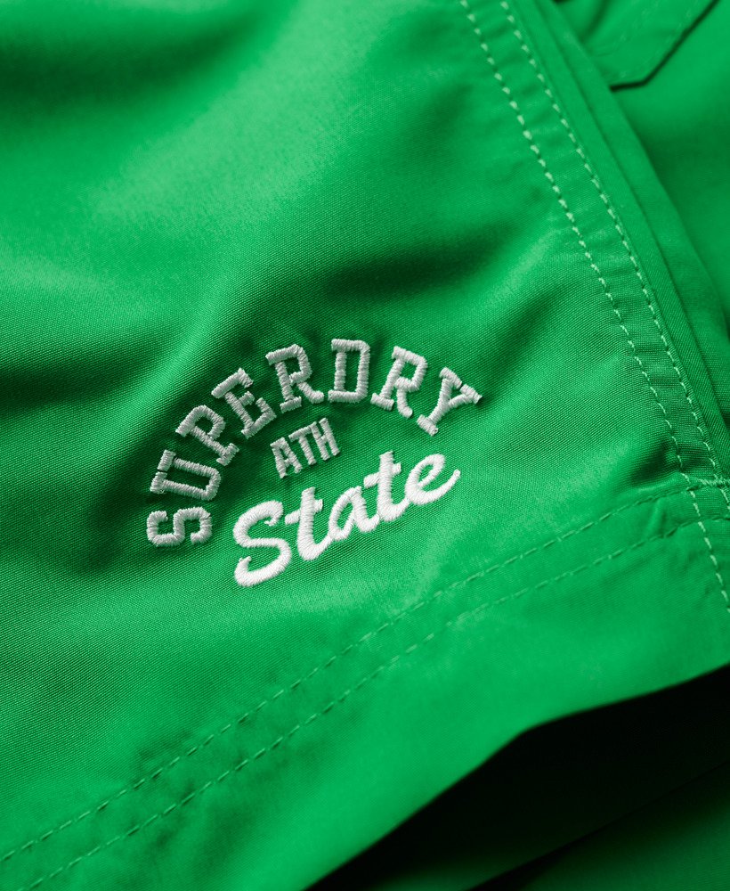 spodenki kąpielowe polo 17 cali z recyklingu w kolorze drop kick green