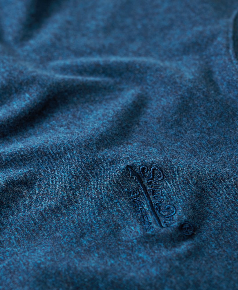 koszulka z organicznej bawełny essential z logo w kolorze charred teal grit