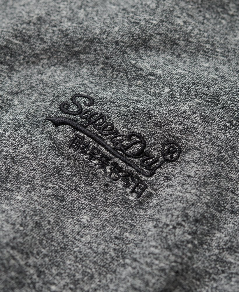 koszulka z bawełny organicznej essential logo w kolorze karst black mega grit